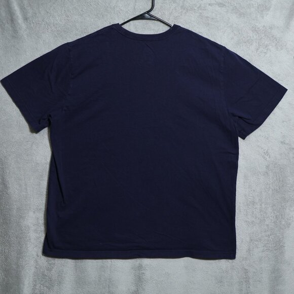 Nike Shirt Mens 3XL Navy Blue LeBron Courage Strong Lion Graphic Basketball Tee - Picture 5 of 11